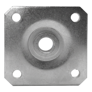 PSG Plaque de montage 80×80×3 mm pour charnière réglable M16 – galvanisé