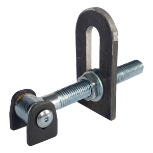Charnière de portail réglable PSG M20 avec rondelles en laiton – angle d'ouverture 180°