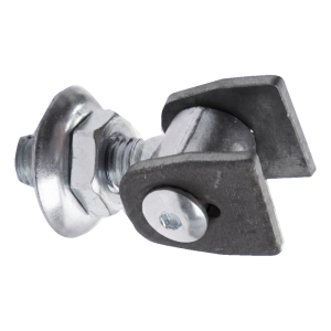 Comunello charnière réglable M18 en acier pour portails battants et portillons