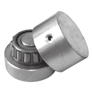 Charnière PSG de portail inférieure roulementée ø 40 mm en acier