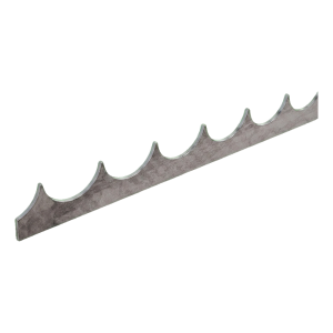 Lame anti-effraction pour clôture en acier H33 mm – longueur 2000 mm