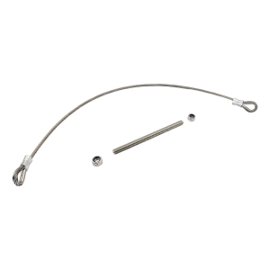 PSG câble de sécurité pour portail battant en acier inoxydable 800 mm