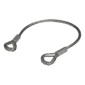 Comunello câble de sécurité pour portail en acier galvanisé 500 mm