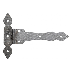 Postal – charnière décorative à bande en acier H148 × L240 mm, épaisseur 3 mm