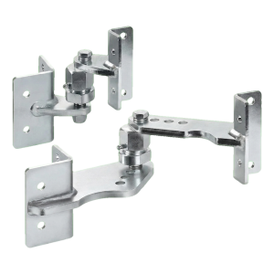 Comunello RS-100F – kit de charnières de portail à visser pour terrains en montée
