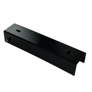 Profil en U connecteur support pour soubassement 200x50 noir