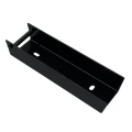 Profil en U connecteur support pour soubassement 200x50 noir GPV-700-32 (2)