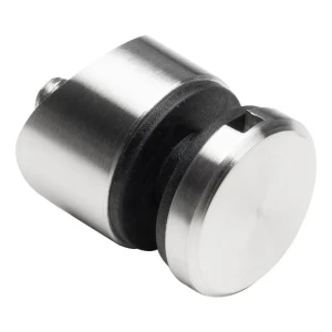 Fixation ponctuelle pour verre 6-12mm ø 30/13/M8x40 AISI304 système 42,4 satiné