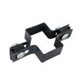 Collier intermédiaire pour panneaux de clôture 60x40 anthracite graphite GPV-700-01 (1)