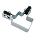 Collier d'angle pour panneaux de clôture 40x60 mm galvanisé GPV-700-09 (1)