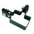 Collier d'angle pour panneaux de clôture 40x60 mm vert GPV-700-08 (1)