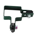 Collier d'angle pour panneaux de clôture 40x60 mm vert GPV-700-08 (2)