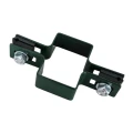 Collier intermédiaire pour panneaux de clôture 40x60 mm vert GPV-700-03 (2)