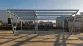 Carport Photovoltaïque VICA pour 3 véhicule Abri Solaire 2+1 modules GPV-105-09 (6)