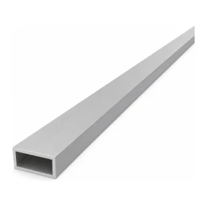 Tube aluminium rectangulaire 15×30×2 mm – profil creux EN AW-6060, L=2000 mm