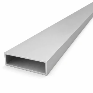 Tube aluminium rectangulaire 20×70×2 mm – profil creux EN AW-6060, L=2000 mm