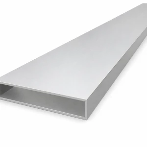 Tube aluminium rectangulaire 20×100×2 mm – profil creux L=2000 mm EN AW-6060