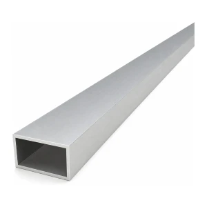 Tube aluminium rectangulaire 25×40×2 mm – profil creux EN AW-6060, L=2000 mm