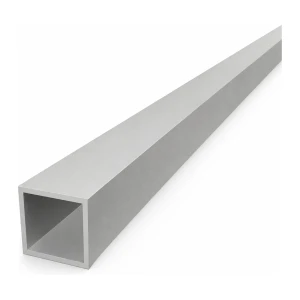 Tube aluminium carré 30×30×2 mm – profil creux L=2000 mm EN AW-6060