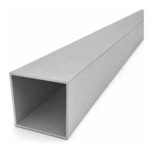 Tube aluminium carré 60×60×2 mm – profilé creux PA38 L=2000 mm