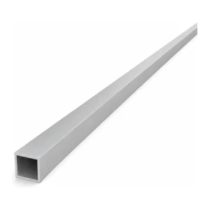 Tube aluminium carré 15×15×1,5 mm – profil fermé PA38 L=2000 mm