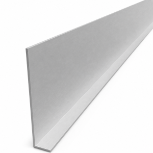 Cornière aluminium inégale 100×20×2 mm – profilé en L, longueur 2000 mm