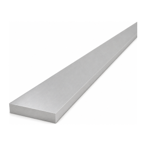 Plat aluminium 50×10 mm EN AW-6060, longueur 2000 mm