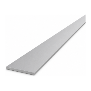 Plat aluminium 50×4 mm EN AW-6060 T64, longueur 2000 mm