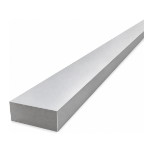 Plat aluminium EN AW-6060 T64 – 50×20 mm, longueur 2000 mm