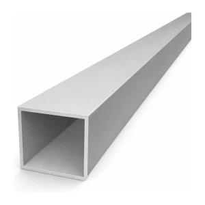 Profilé aluminium carré 40x40x2 mm longueur 6 m PA38 EN AW-6060 T66