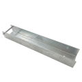 Cornière de raccordement support pour soubassement 300x50 galvanisé GPV-700-54 (2)