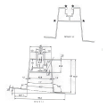 Cavalier trapézoïdal biais avec joint EPDM H63 L330 – adaptateur de toiture PV en aluminium 001-776 (2)