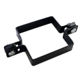 Collier intermédiaire pour panneaux de clôture 100x100 mm noir 000-778 (1)