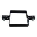 Collier intermédiaire pour panneaux de clôture 100x100 mm noir 000-778 (2)