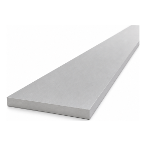Plat aluminium EN AW-6060 80×8 mm, longueur 2000 mm – profil plat