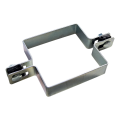 Collier intermédiaire pour panneaux de clôture 100x100 mm galvanisé 000-777 (1)
