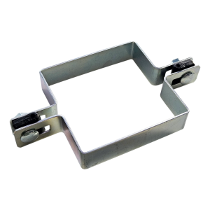 Collier intermédiaire pour panneaux de clôture 100x100 mm galvanisé