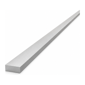 Plat aluminium EN AW-6060 T64, 20×8 mm, longueur 2000 mm