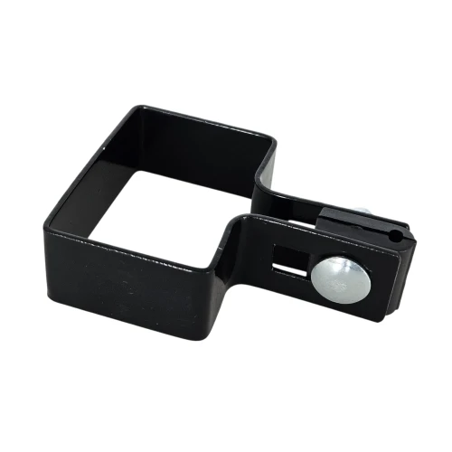 Collier d'extrémité pour panneaux de clôture 60x40 noir GPV-700-12 (1)