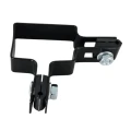 Collier d'angle pour panneaux de clôture 60x40 noir GPV-700-07 (2)