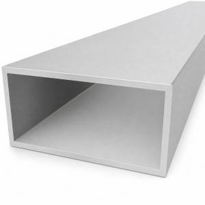 Tube aluminium rectangulaire 60×120×4 mm – profil fermé L=2000 mm