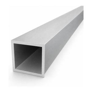 Tube aluminium carré 50×50×4 mm – profil fermé L=2000 mm