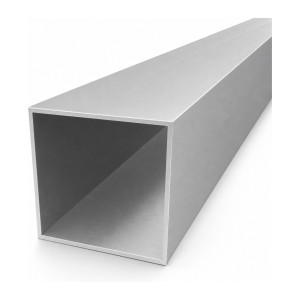 Tube aluminium carré 70×70×2 mm – profilé creux L=2000 mm EN AW-6060