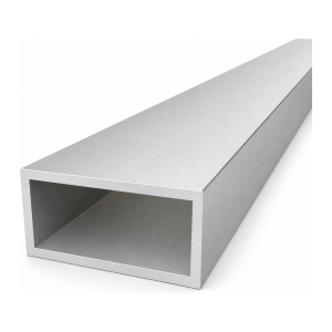 Tube aluminium rectangulaire 40×80×4 mm – profil fermé L=2000 mm