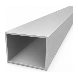 Tube aluminium rectangulaire 60×80×3 mm – profil fermé L=2000 mm