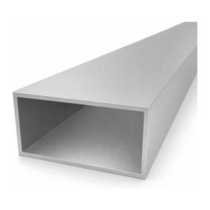Tube aluminium rectangulaire 50×100×3 mm – profil fermé L=2000 mm
