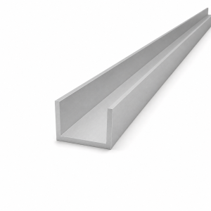 Profilé aluminium en U 40×25×3 mm – profil ouvert C/U, longueur 2000 mm