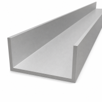 Cornière aluminium 100×50×5 mm – profilé C/U EN AW-6060 L=2000 mm