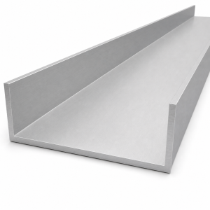 Cornière aluminium 120×40×4 mm – profilé en U/C EN AW-6060 longueur 2000 mm