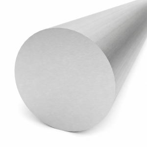 Barre aluminium ronde pleine Ø130 mm – duralumin 2017A T4, L=2000 mm